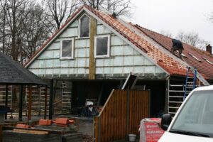verbouwing in 20 jaar bij Ossenkamp vakantiehuis
